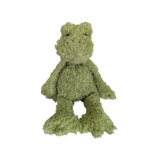 Jellycat Bunglie Lime Green Frog 13” Plush Retired Rare
